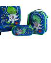 16 Inch Trolley Bag 3 Pcs Set - Dinostronaut